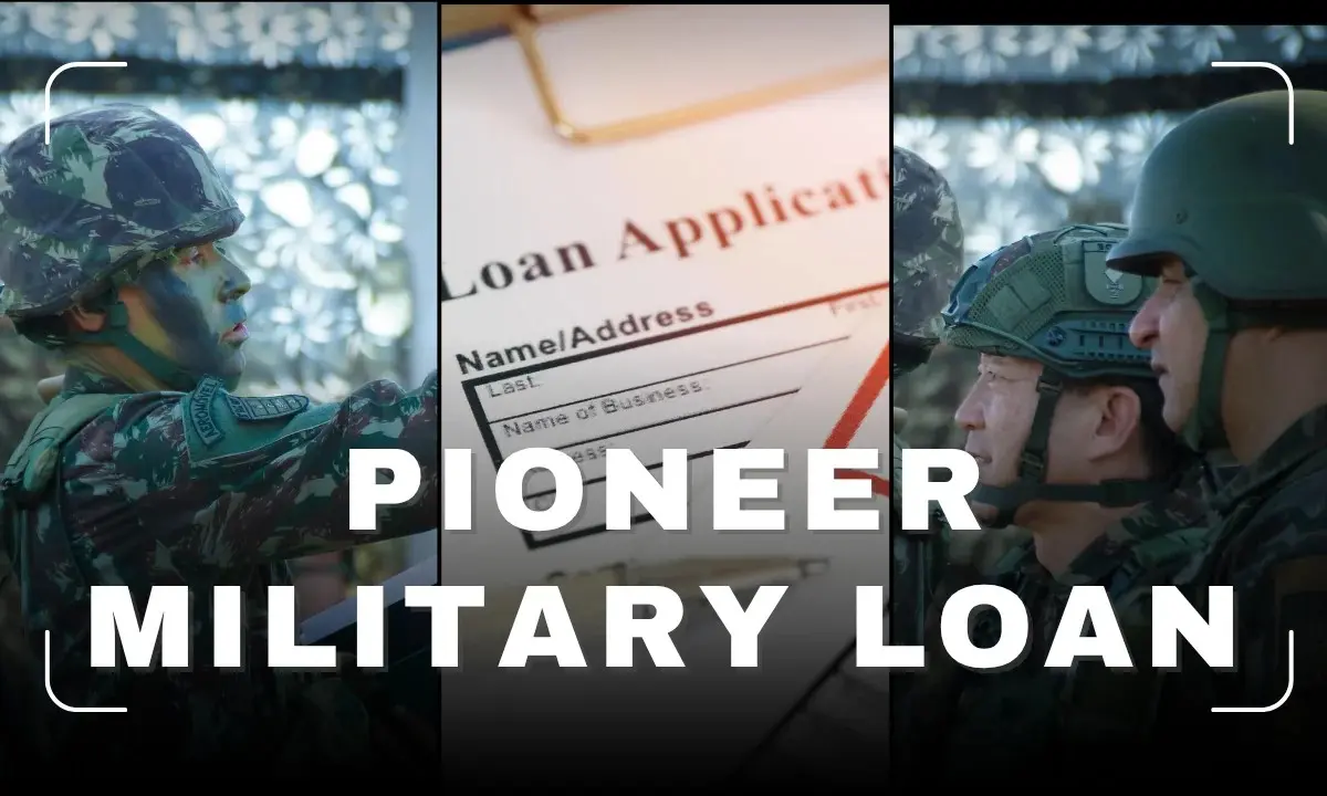 pioneer military loan